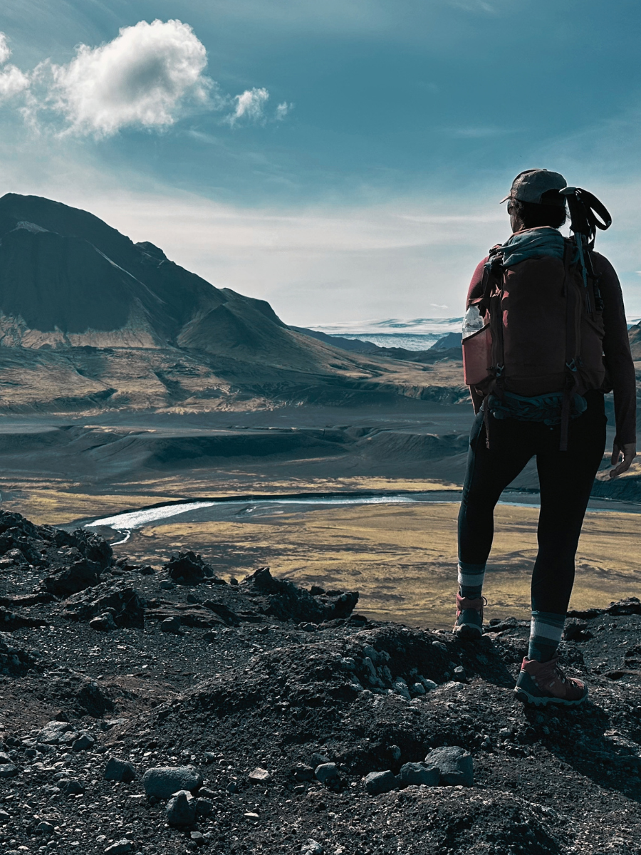 Travel: Jen exploring Iceland